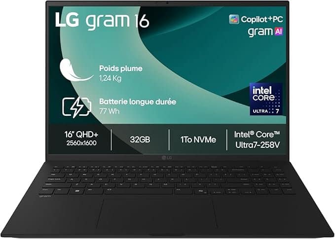 avis lg gram 16z90ru g aa55f